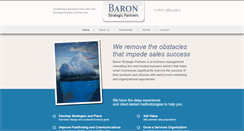 Desktop Screenshot of baronstrategic.com